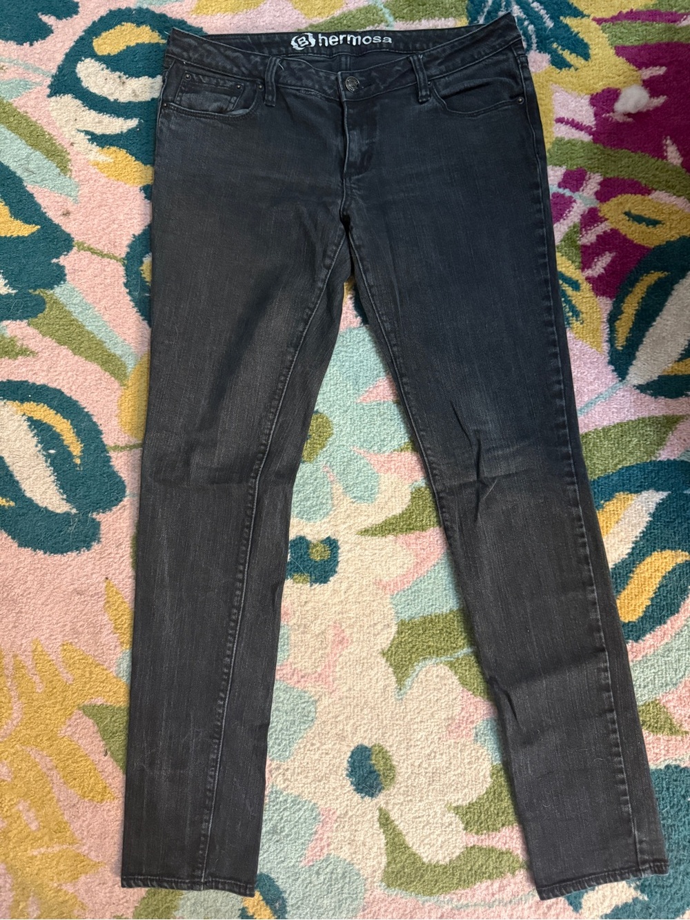 PacSun Bullhead Hermosa Super Skinny Black Wash Women’s Jeans - 11 Long